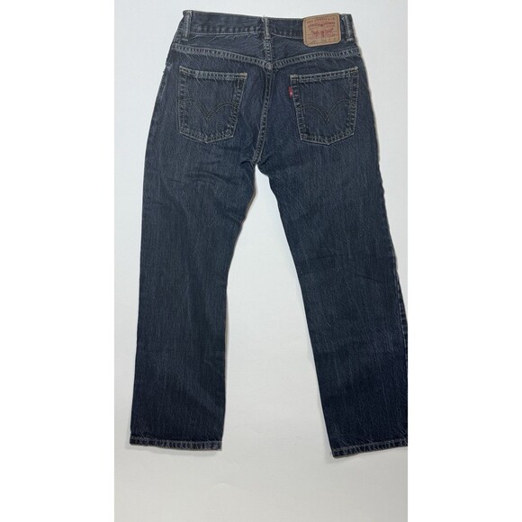 Levi’s 505 Jeans Women’s Size 4R 27x27 Blue Straight Leg 100% Cotton - Picture 3 of 4